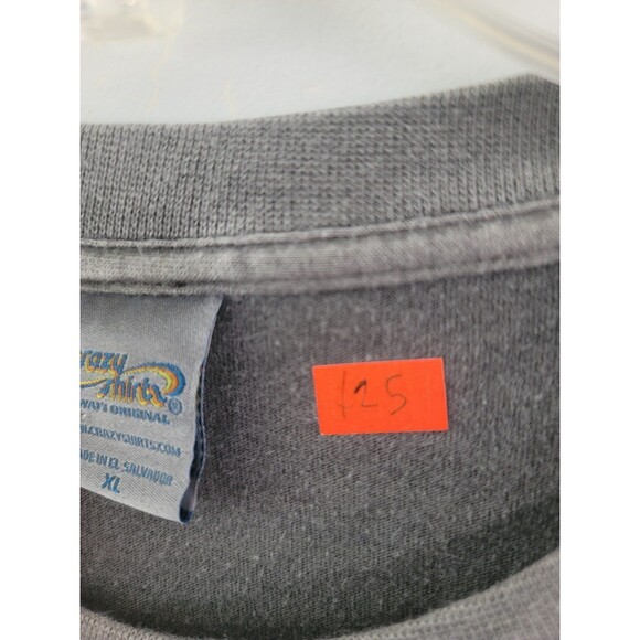 CRAZY SHIRTS HAWAII Mens Long Sleeve Grey T-Shirt - Picture 10 of 10